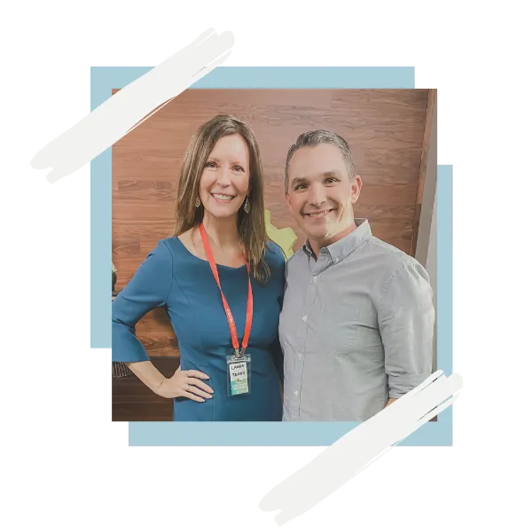 Laura Capes Terry with Ryan Deiss